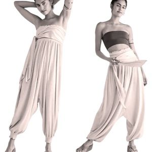NEW Free People Just Like That Convertible jogger harem pants women S XS